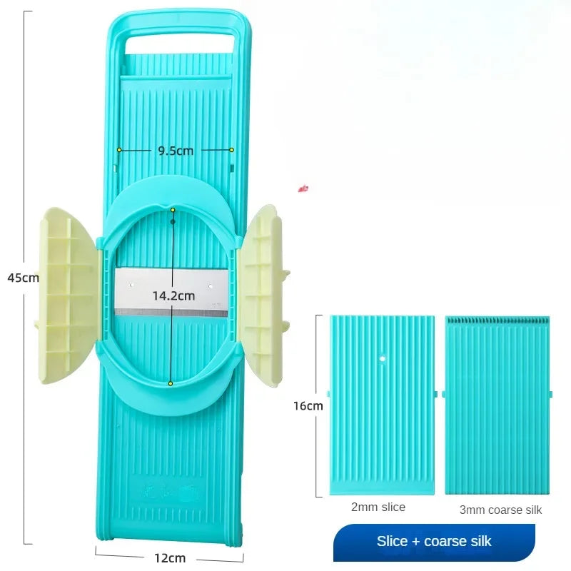 Longjiangyuan Shred Device Multi-Function Vegetable Chopper Shredding Machine Kitchen Tool Grater Potato Shred Plate