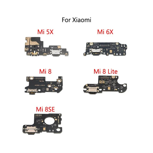 USB Charging Dock Port Socket Jack Plug Connector Charge Board Flex Cable For Xiaomi Mi 5X 6X 8 Lite 8SE
