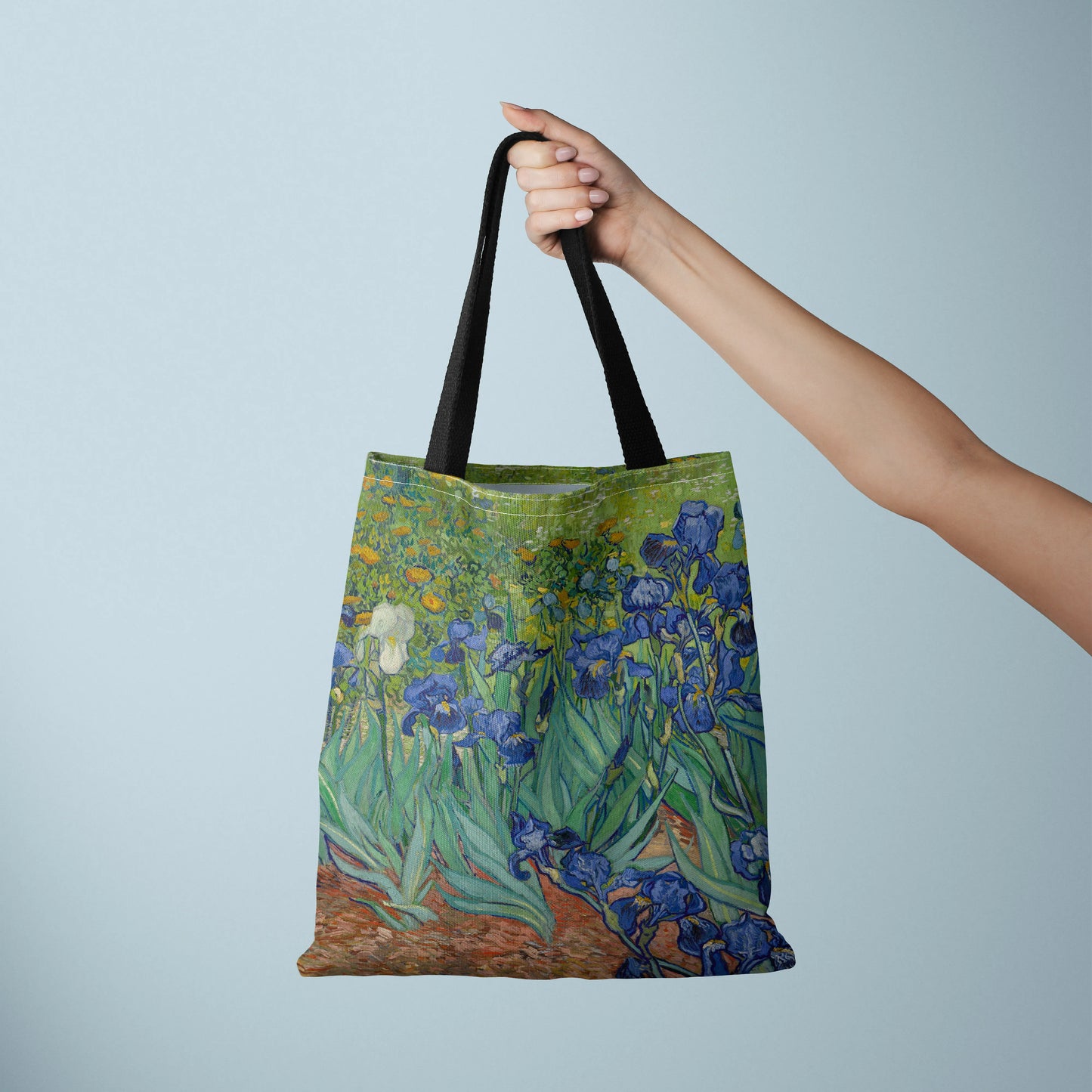 [Canvas Bag] Oil Painting Printed Canvas Bag Women's Lightweight Tote Bag Daily Handbag Multi-functional Shopping Bag
