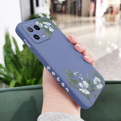 Encounter Flowers Phone Case For Xiaomi 17 Mi 15 15T 14 14T 13 13T 12 12X 12T 12S 11 11T 10 10T 9 9T Pro Lite Liquid Silicone Co
