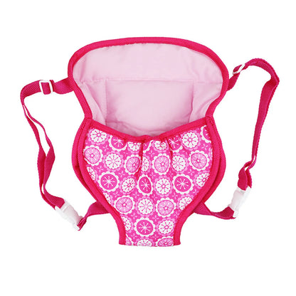 Dolls Out Going Carry Bag Sleeping Bag Doll Accessory for 43cm Baby New Born Doll Fits 15 To 18 Inch Doll Backpack Bag
