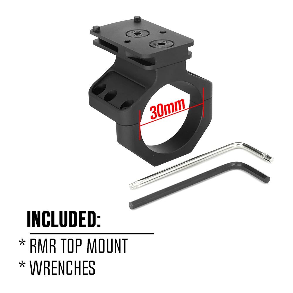 COMM C1 Modular Mount 1.54"/1.70" Optical Centerline Height 30/34mm Ring Size ScopeMount With Offset Optic Adapter