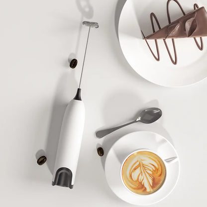 Electric Milk Frother Kitchen Drink Foamer Mixer Stirrer Coffee Cappuccino Creamer Whisk Frothy Blend Whisker Egg Beater