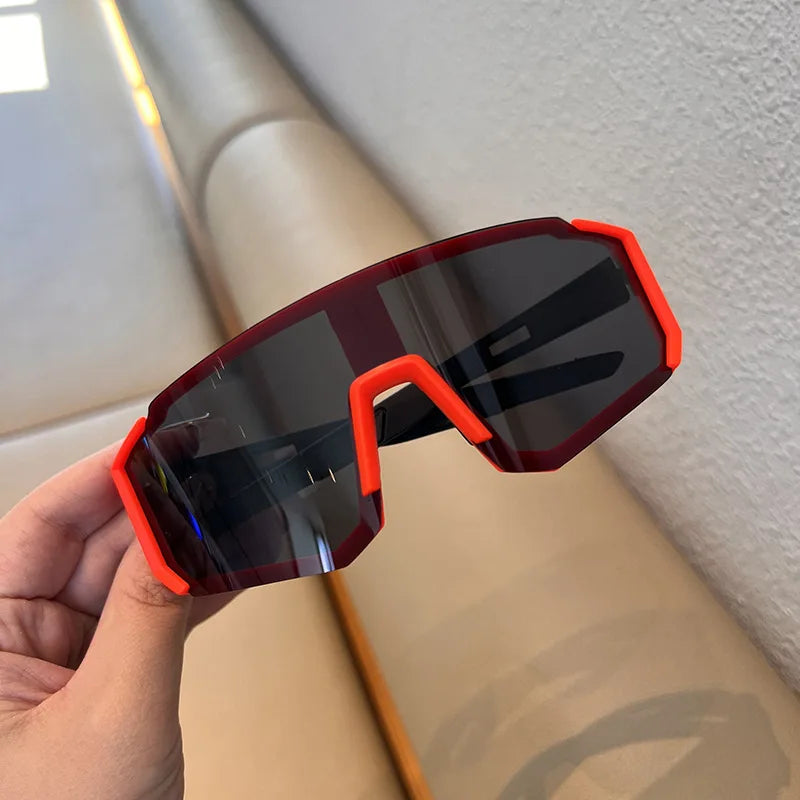 1/2pcs Cycling Sunglasses Women UV400 Sandproof Eye Protector Sun Glasses Outdoor Sports Goggle Protection Anti Radiation Lens