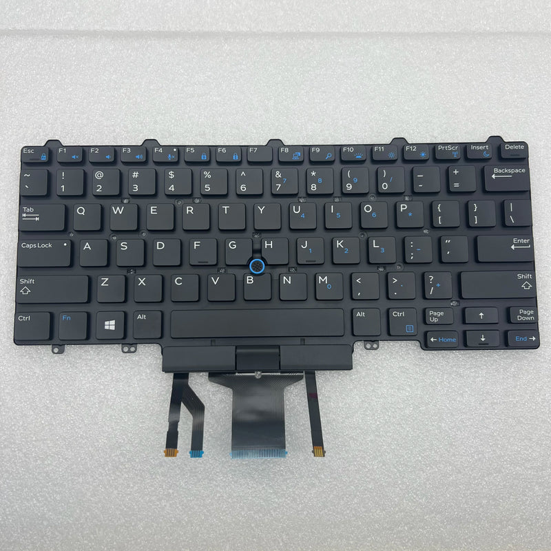 For Dell Latitude 5480 5490 E5450 E5470 E7450 E7470 0D19TR PK1313D4B05 PK1313D4B00 SN7230BL backlit US layout