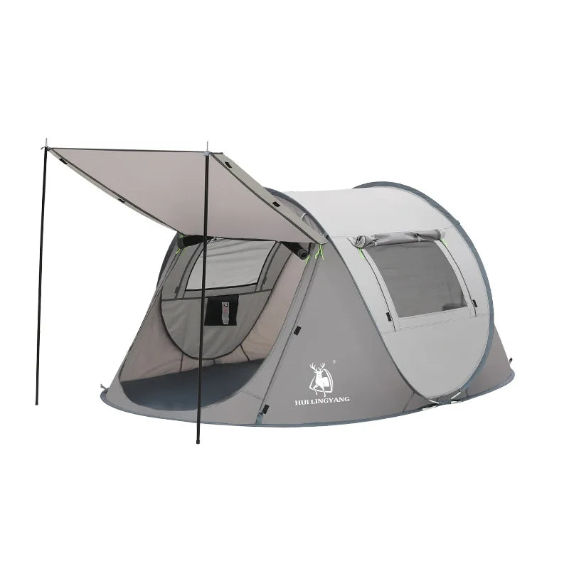 Tents Outdoor Camping Waterproof One Touch Tent Foldable Portable Ultralight Tent 2 Person Sun Protection Nature Hike Equipment