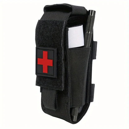 First Aid Kit Survival Kit Aluminum Rod Tourniquet Gauze Scissors Accessories Tool Outdoor Adventure Supplies Self Defense