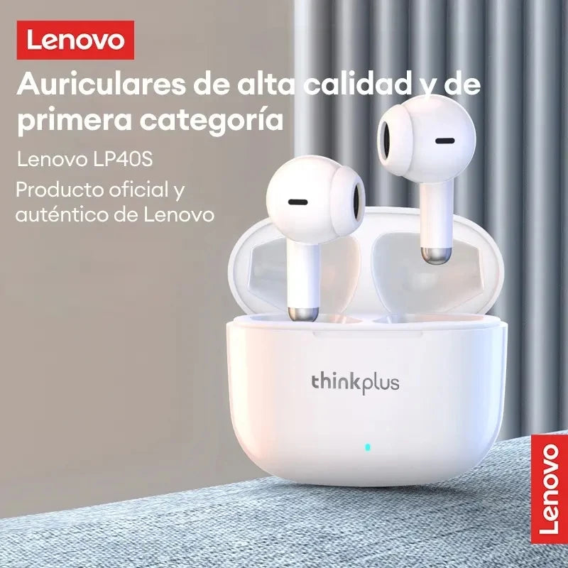 Lenovo LP40 Pro Wireless Headphones Are Suitable For Computers, Phones, Gyms, Travel Compatible Lenovo And Fitness Headphones