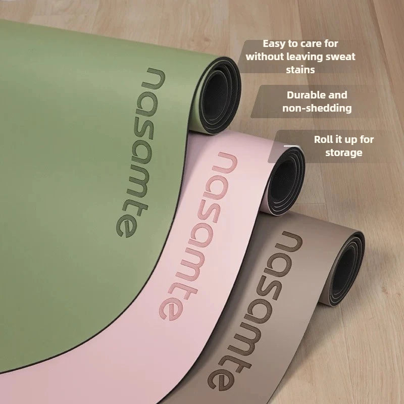 Pilates Equipment Yoga Mat Professional - Extra Thick Rubber Non-Slip for Women Weight Loss, Sport Fitness Mat 요가매트