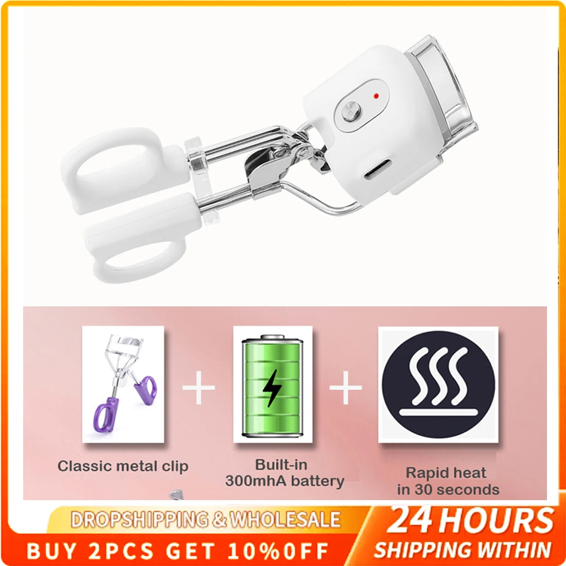 2-in-1-Gesichtsrasierer und Augenbrauentrimmer, wiederaufladbar, zur Entfernung von Lippen-, Körper- und Gesichtshaaren, elektrisch, tragbar, für Damen, mit Kundenlogo-Verpackung