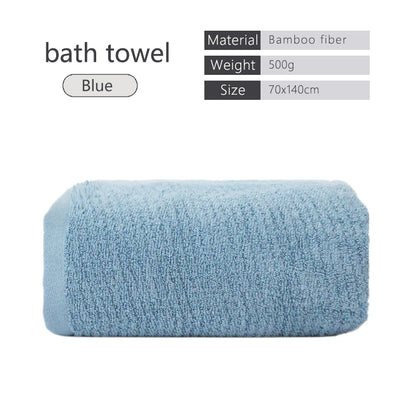 Bamboo Fiber Towels Sets Home Bath Towels for Adults Face Towel Thick Absorbent Luxury Bathroom Towels Hand Towels Quick Drying