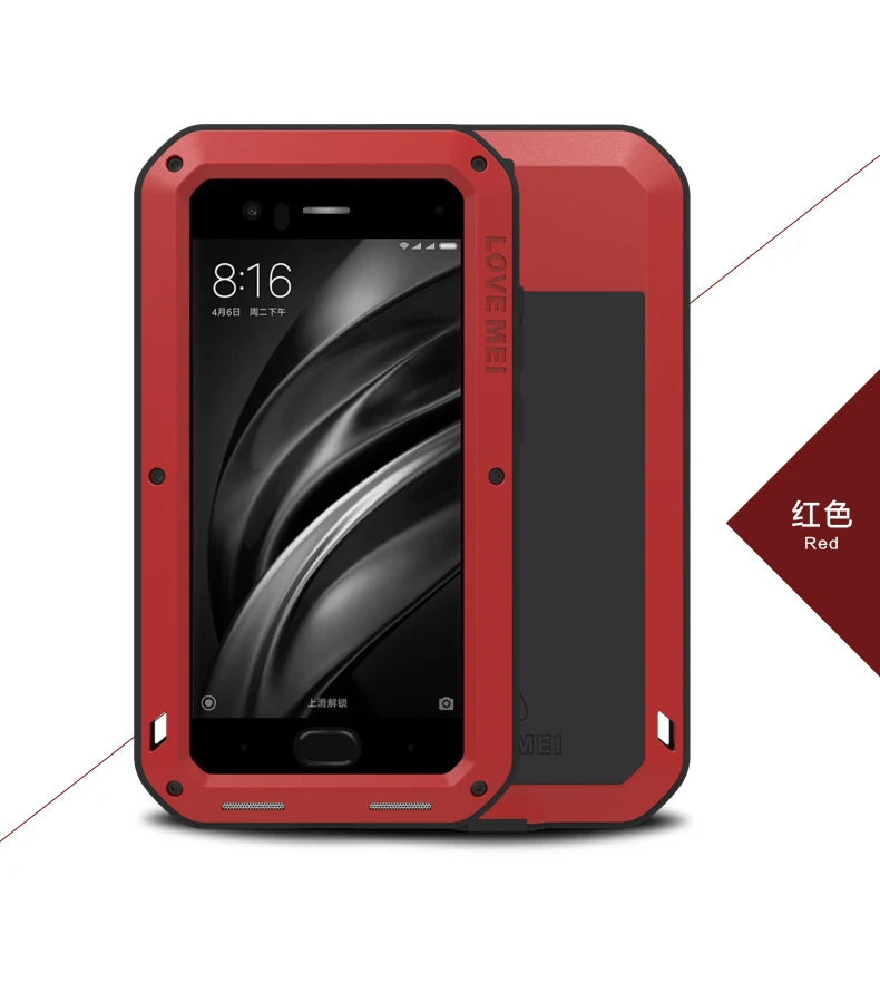 Original Love Mei Powerful Case For Xiaomi Mi 17 15 14 13 11 10 Pro Mi15 Waterproof Shockproof Aluminum Case Cover For Xiaomi Mi