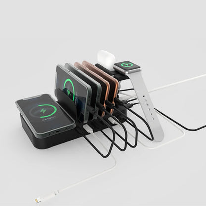 Multifunctional Charger 9in1 Wireless Charger For Mobile Phones Watches Headphones Multi Port Charger Fast Charger