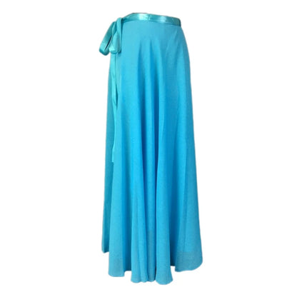 Women Ballet Dance Skirt Asymmetric Long Dance Skirt Wrap Skirt with Tie Waist Skate Over Scarf Skirt Dancewear