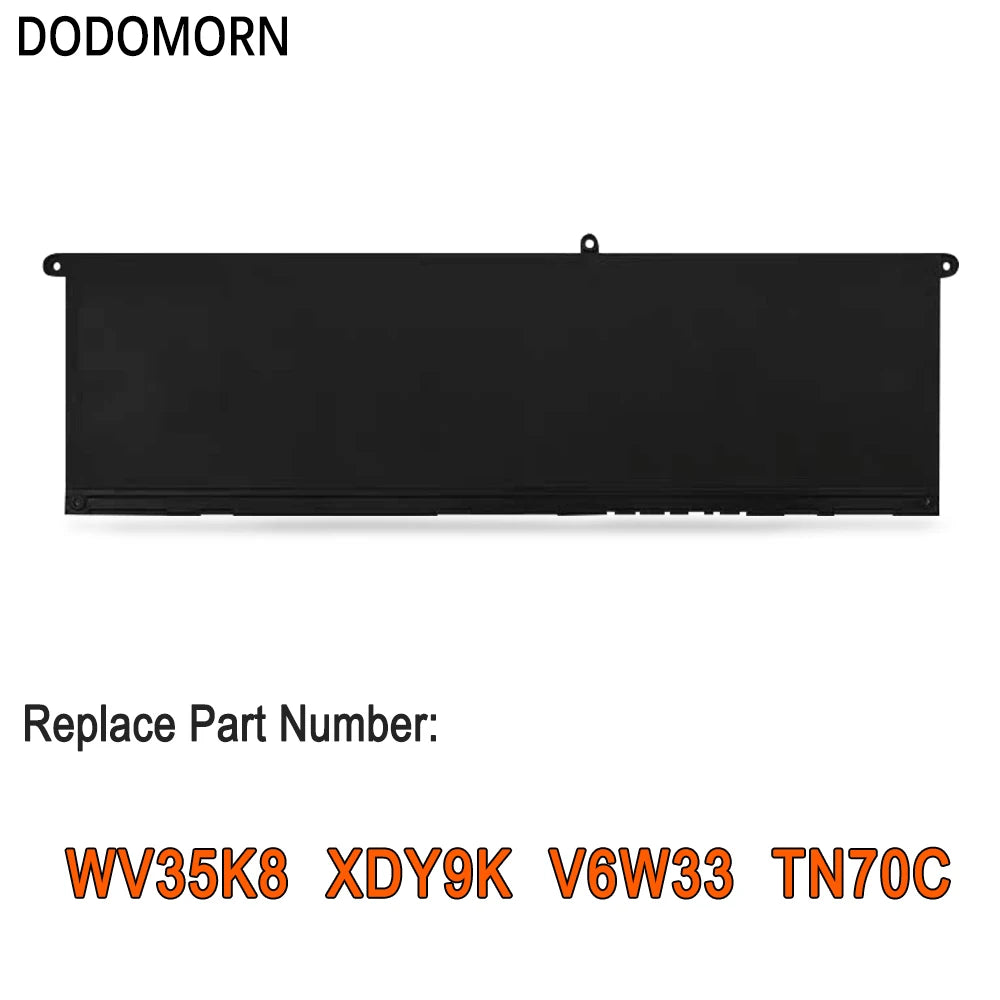 V6W33 Laptop Battery For Dell Inspiron 5310 5410 5510 5515 7415 7420 Latitude 3320 3420 3520 Vostro 3525 5515 5620 G91J0 TN70C