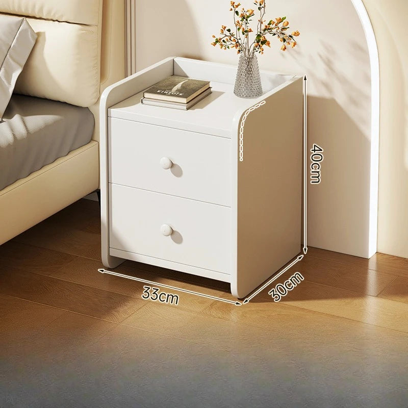 Room Household Home Modern Minimalist Bedside Table Nightstand Small Bedroom Storage Drawer Compact Bedside Cabinet Furniture