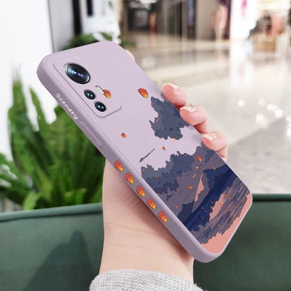 Anime Scenery Phone Case For Xiaomi Mi 14 13 13T 12S 12 11 Ultra 10 12T 11T 10T  Pro Lite Poco F5 F4 X4 M4 F3 X3 Pro 4G 5G GT
