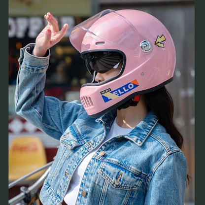Motorcycle Helmet Winter Full Face Helmets Double Visor modular motorcycle helmet Motorbike Racing Sport Helmet Cascos Para Moto