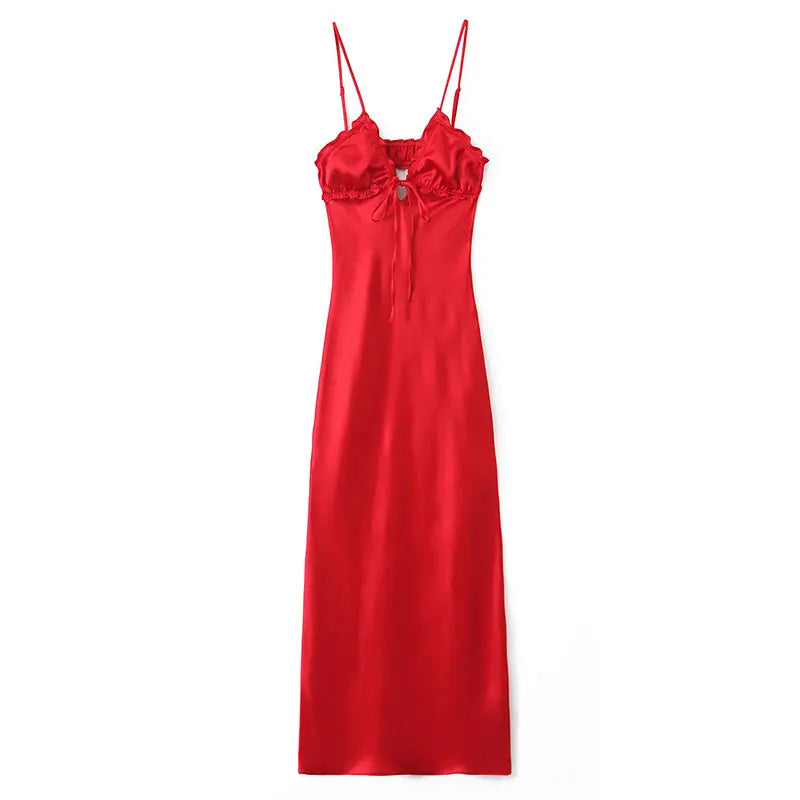 HH Summer Women Fashion Dresses Spaghetti Strap Tight Long Dress Woman Sexy Party Hollow Female Mujer Vestidos Dresses