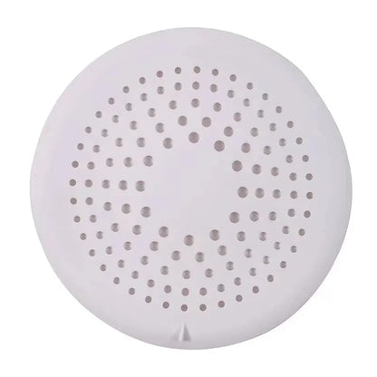 Shower Drain Hair Catcher Drain Cover Bathroom Tub with Suction Cup 5.9 Inches Silicone Sink Strainer Suit for Bathtub,