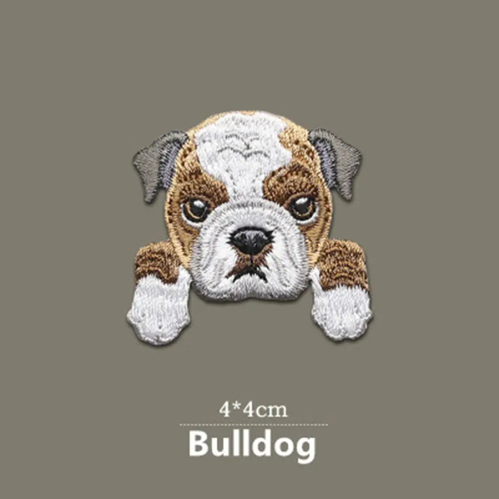 Cute Small Dog Baby's Clothes Patch Clothing Patches Applique Backpack Decoration