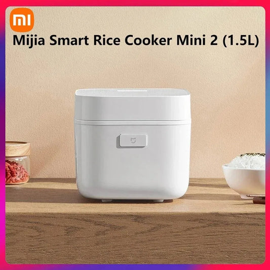 XIAOMI MIJIA Mini Electric Rice Cooker 1.6L Intelligent Automatic Household Kitchen Cooker for 1-2 Person Wifi Connect to APP