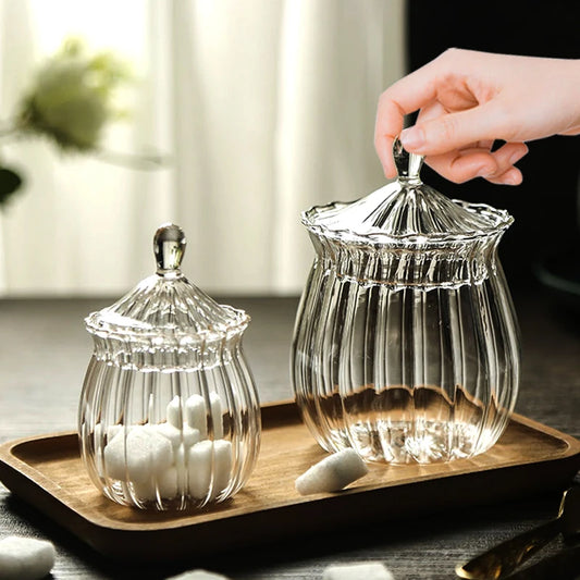 Glass Storage Bottle 400/150ml Home kitchen Seasoning Storage Tank Transparent Moisture-proof Food Storage Tank Kitchen Supplies