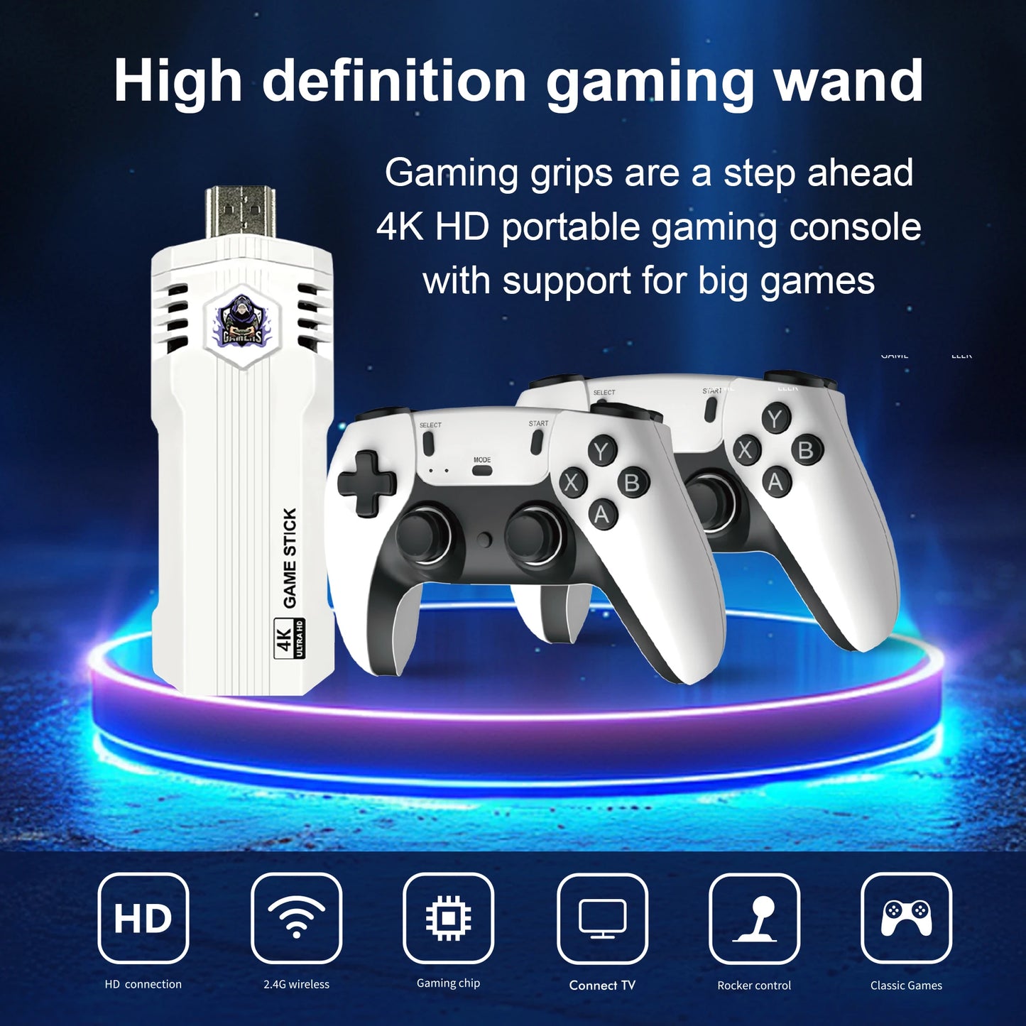 Gaming Consoles X2L ARM Mali-450 Quad-core S905L 64G/128G 30000+ Games Control for Games PSP、PS1、DreamCast、N64