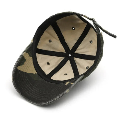 Japanese Style Street Tide Brand Soft Top Camouflage Baseball Cap Female Face Little Wild Peaked Cap