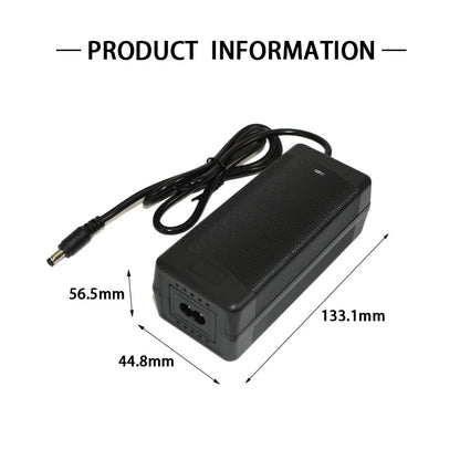 12.6V 5A Lithium Battery Charger for 3S 18650 Li-ion Packs (12V) EU/US/UK/AU Plug High Quality Charger