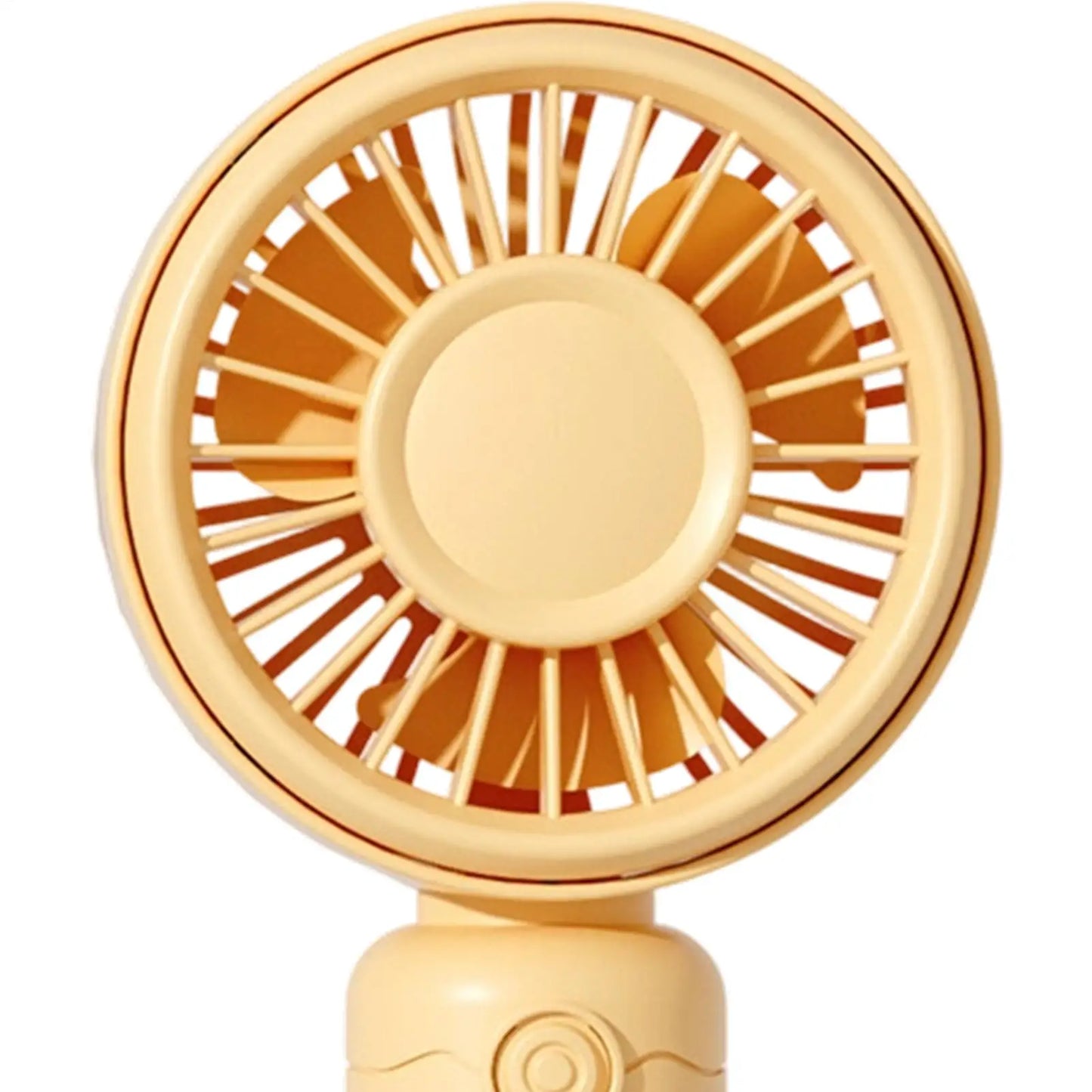 Portable Fan 3 Speed Adjustable Quiet USB Rechargeable Personal Hand Held Fan for Indoor Outdoor Home Office School Travel