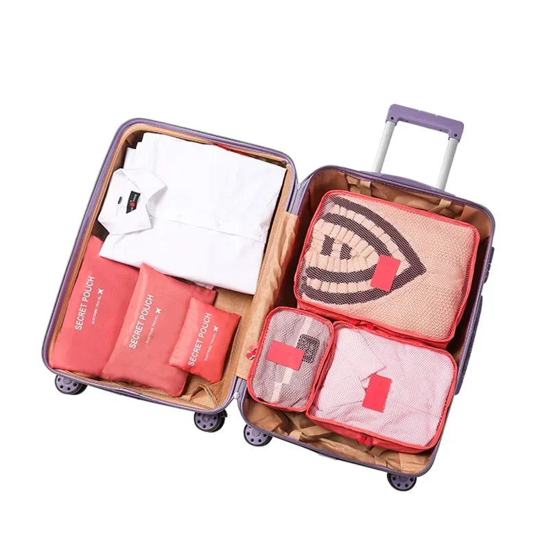 Travel and business trips Storage Bag Large Capacity Waterproof Luggage Clothing Underwear Storage Bag Fashion Bag With Zipper
