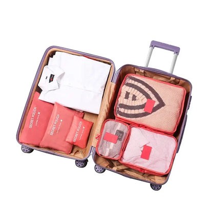 Travel and business trips Storage Bag Large Capacity Waterproof Luggage Clothing Underwear Storage Bag Fashion Bag With Zipper