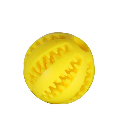 Silicone Pet Dog Toy Ball Interactive Bite-resistant Chew Toy for Small Dogs Tooth Cleaning Elasticity Ball Pet Products 5cm