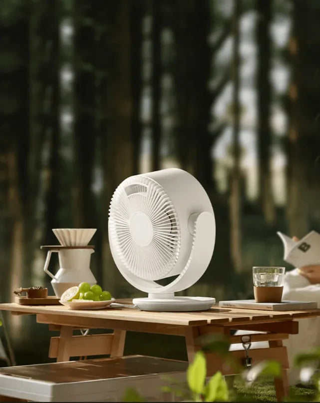 Xiaomi Mijia Smart Desktop Air Circulation Fan, 1,180 m³/h, 3D airflow, 100 speed settings, Type-C, Wi-Fi