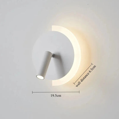 Modern Led Wall Lamp Spotlight Living Room Bedroom Reading Lighting Sconce Wall Light Stair Lamp Corridor Aisle Decor Lighting