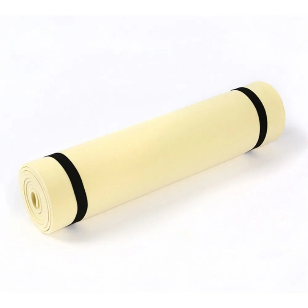 Multi-purpose 180×50cm Exercise Fitness Mat Non-Slip 6mm Thick Pilates Mat EVA Yoga Mat Gym Workouts