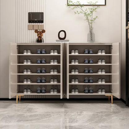 Shoe Storage Cabinet Solid, Wood Shoe Cabinet Of Out Door Shoe Rack Wooden Living Room Furniture Modern Customized