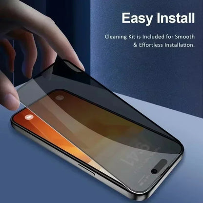 5er-Packung Sichtschutzfolien für iPhone 16, 11, 12, 13, 14 Pro Max, Mini (8K-Spiegelschutzglas) für iPhone 15, 17 Pro, XR, XS Max