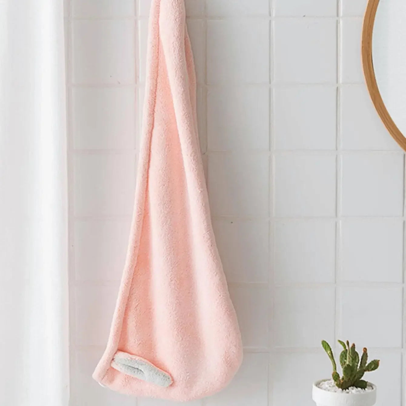 1pc Microfiber Hair Towels Super Absorbent Hair Drying Towel Turban For Women And Girls Quick Magic Hair Dry Hat