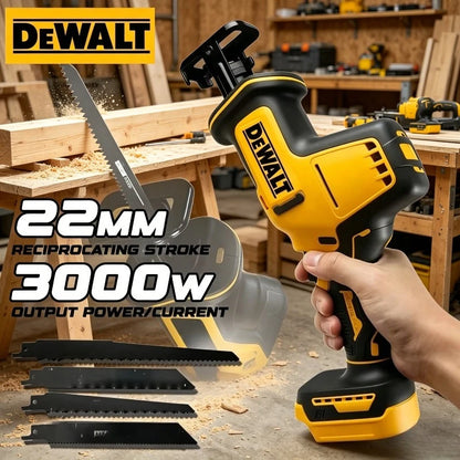 DEWALT 18V DCS369 MAX* Reciprocating Saw,One-Handed,Cordless,The Multi - Tasking Powerhouse for Swift Wood,Metal & Pipe Cutting”
