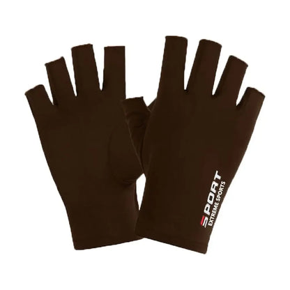 Sun Protection Gloves Half Finger Gloves Ice Silk Screen Gloves Men Fishing Gloves Women Gloves Summer Sunscreen Gloves
