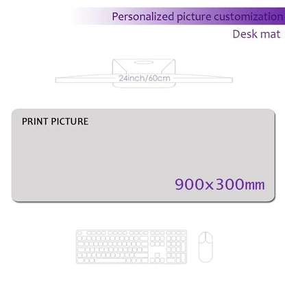 Custom Desk Mat, Mouse Pad 60x35cm, Personalized Gift, Large Mouse Pad,Custom Gift, Personalized Mouse Pad, Personalized Deskmat