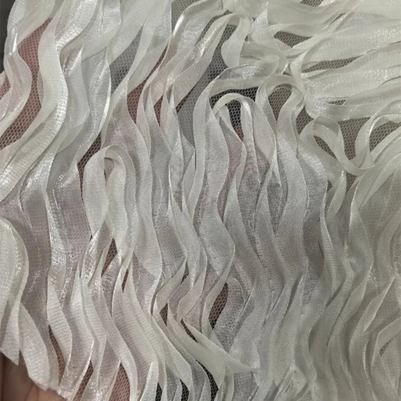 Chinese-Style Abstract Irregular Texture Fabric Designer Material for Handmade DIY Decoration Hanfu Sewing Accessories Wholesale