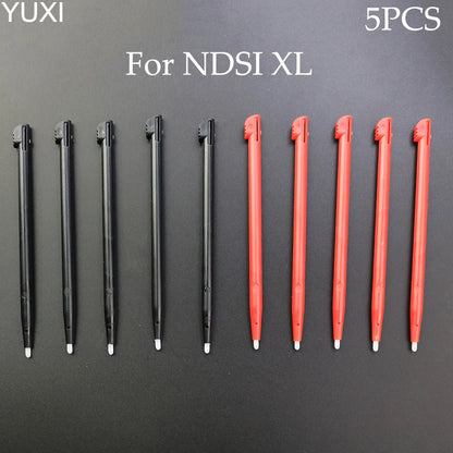 5Pcs For NDSi XL Stylus Touch Pen For Nintend NDSI XL Black Red Touchscreen Pen Plastic Touch Pen Replacement Accessories