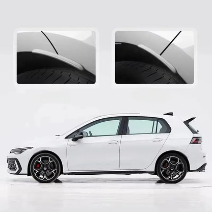 Car Accessories Popular  A Set Sut for Mud Flaps Arch Wheel Eyebrow Lips Strips Sticker Trim for Golf 8 Car Fender Flares