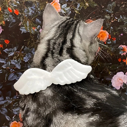 1pc Pet Costume,Featuring Wings And Accessories,Dog Collar with a Bow Tie,Pet Clothing Suitable for Holiday Dressing Pet collar