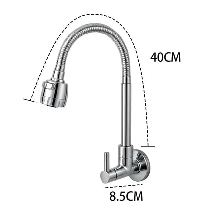 Matte Black 304 Stainless Steel Kitchen Faucet With Shower With 360 ° Rotation