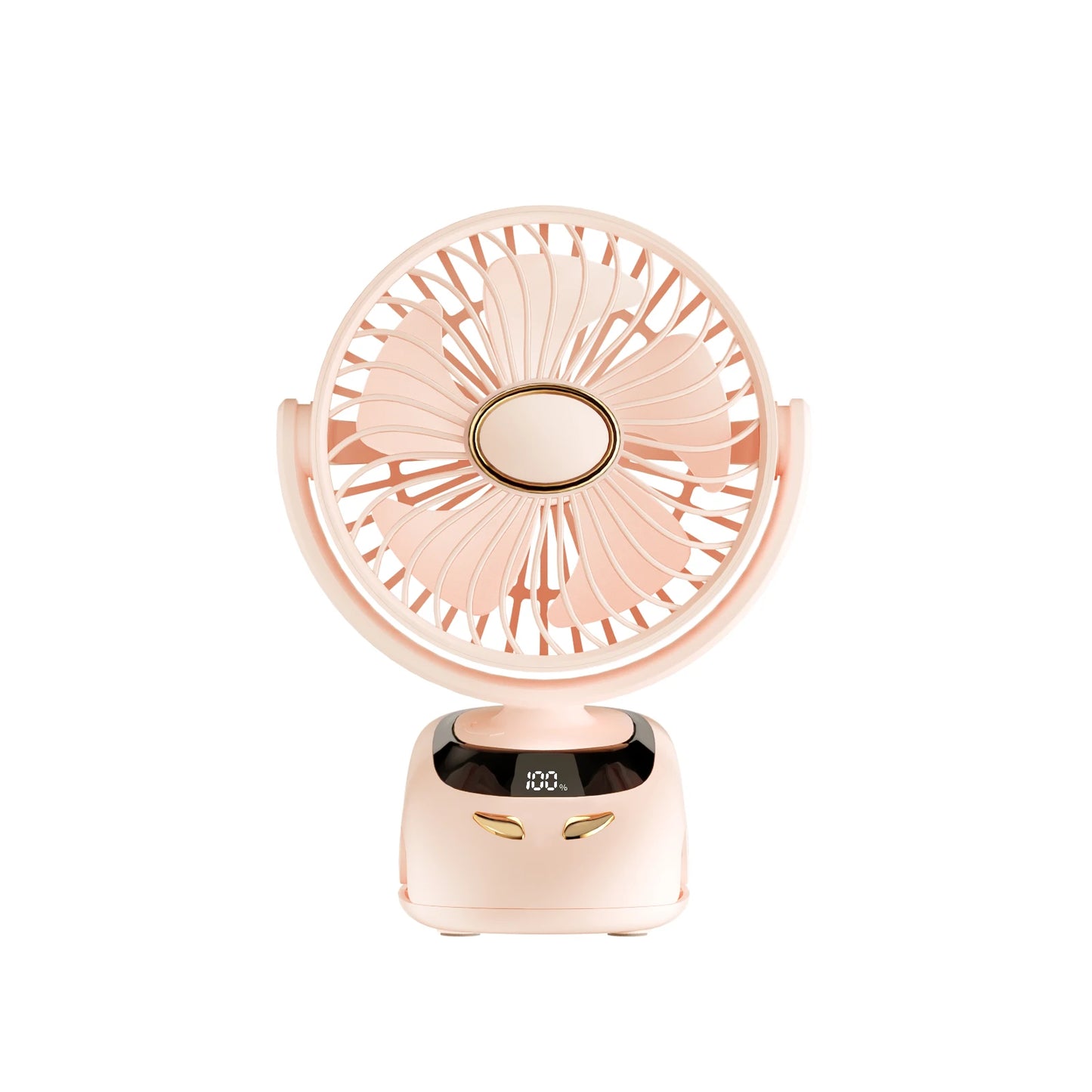 Portable Desktop Wireless Clip-on Electric Fan 2000mAh Battery Outdoor Travel Portable Electric Mini Fan for Baby Stroller Cart