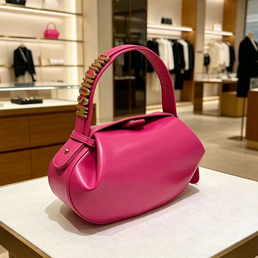 Women French Bread Stick Underarm Bag Crossbody Shoulder Handbag Purse Mini Round Tube Clutch Casual Summer 2026 New